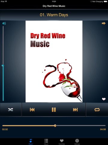 Love Music Player for Drink Dry Red Wine Free HD - Listen to Make Romanticのおすすめ画像3