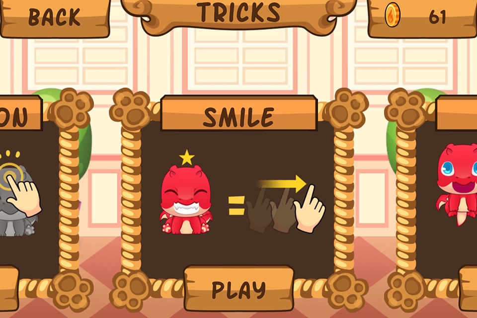 My Virtual Dragon - Pocket Pet Monster with Mini Games for Kids screenshot 4