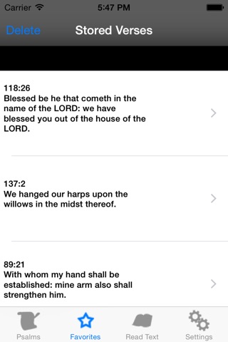 PsalmsApp – Memorize the verses of Psalms screenshot 2