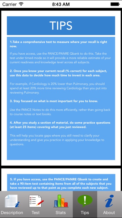 PANCE Tests screenshot-3