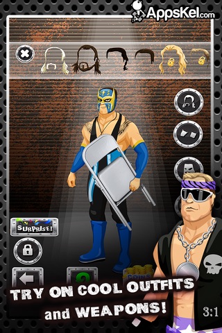 Wrestle Maker Wrestlers Dress Up Mania – Pro Wrestling Champion HD Games Free screenshot 3