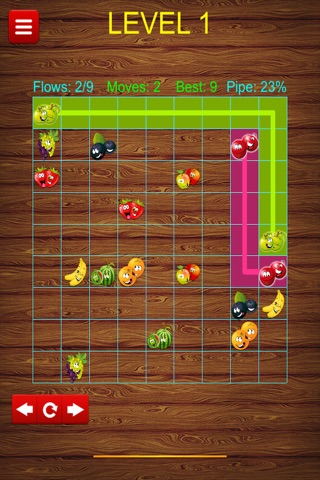 Fruit Connection Splash - A Path Puzzle Match Free screenshot 3