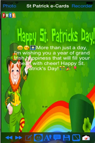 Saint Patrick's Day eCards screenshot 3