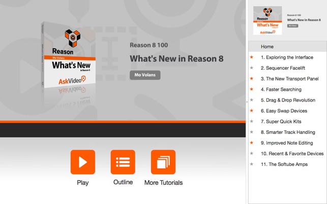 AV for Reason 100 - What's New in Reason 8(圖5)-速報App