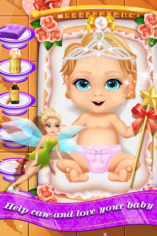 Mommy's Newborn Princess - Royal Family Baby Care screenshot 3