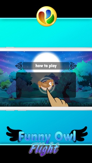 有趣的貓頭鷹飛行 - 免費兒童遊戲, Funny Owl Flight - Free Game For Children(圖5)-速報App