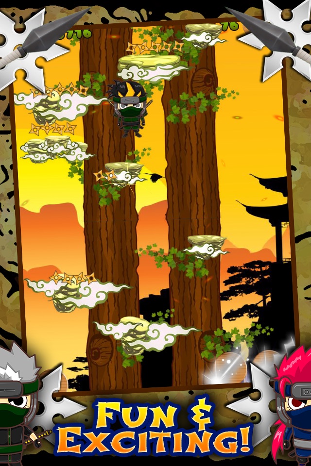 Awesome Ninja Jump Adventure Game FREE screenshot 4