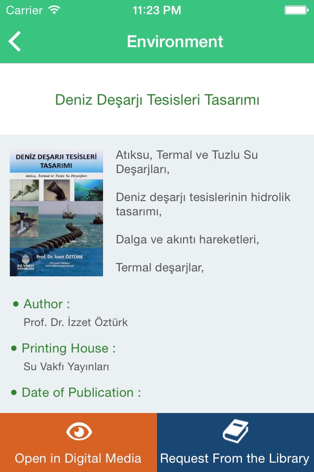 Çevre Ve Şehir Kütüphanesi screenshot 2