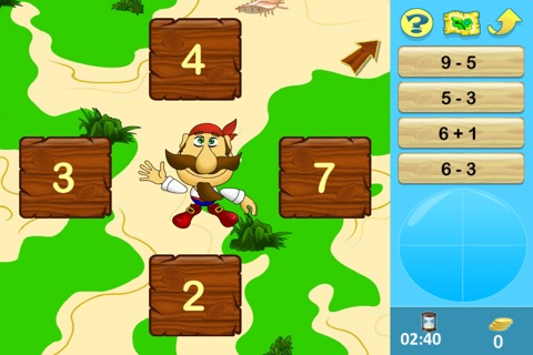 Math & Pirates. Read Clocks screenshot 3