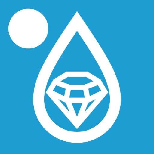 Rain Drop - Partly Cloudy Icon