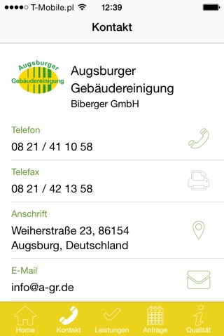 Augsburger Gebäudereinigung screenshot 3