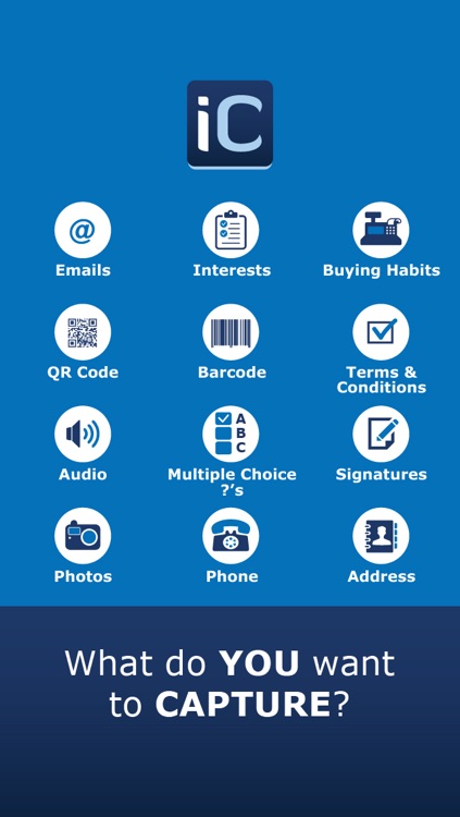 iCapture - Mobile Lead Capture, Surveys and Email & Offline Data Collection Forms