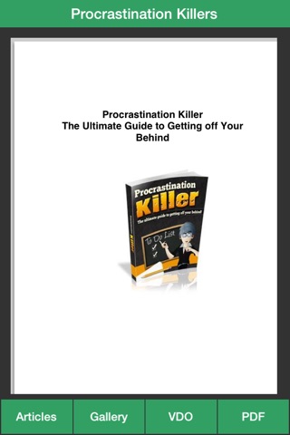 Procrastination Guide - A Guide To Overcoming Procrastination Effectively ! screenshot 4