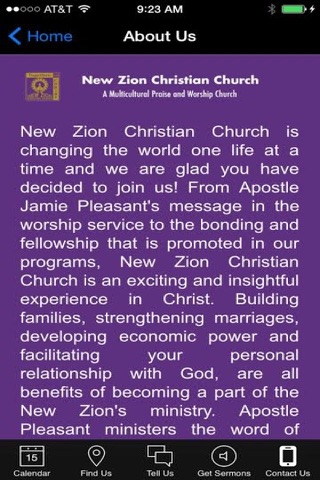 New Zion Christian Church screenshot 4