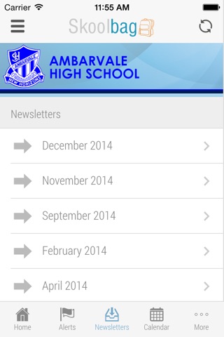 Ambarvale High School - Skoolbag screenshot 4