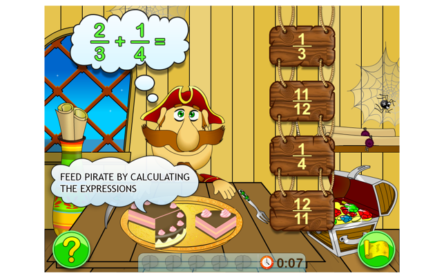 Fractions & Smart Pirates(圖4)-速報App