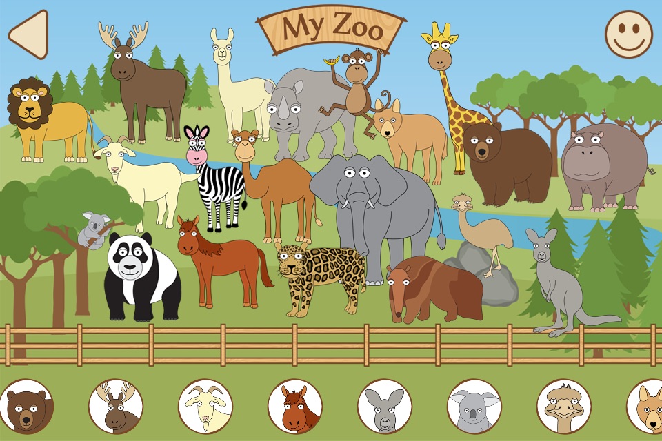 Toddler Puzzle Zoo Animal game screenshot 4