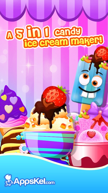 Awesome Candy Ice-Cream Maker - Make A Sweet Frozen Dessert (Cooking ...