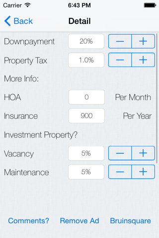 Real Estate Calculator screenshot 2