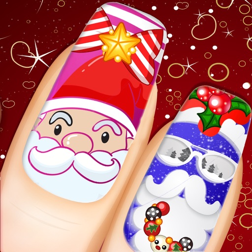 Adorable Holiday Nail Beauty Salon : Merry Christmas Style Manicure for Girls PRO