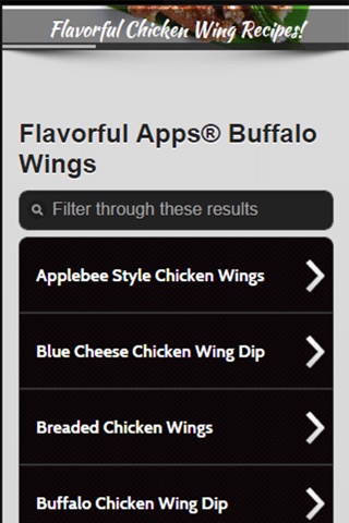 Chicken Wing Recipes from Flavorful Apps® screenshot 2