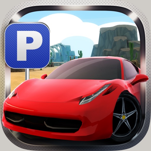 0-100 Toon Cars Parking Rally - 3D Tiny Super Racing Simulator Pro 2015 icon