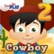 Cowboy Kid Learning Games for Second Grade Boys and Girls School Edition