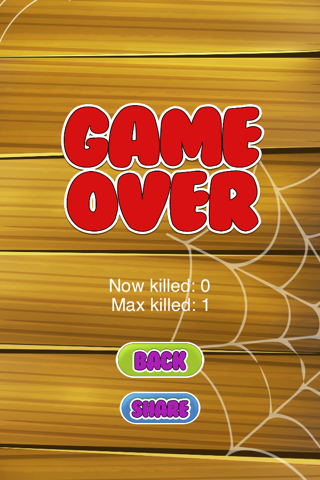 Attack of the Spider! Insect Smasher Game for Children screenshot 3