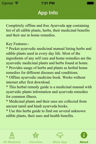 Ayurvedic Herbs Medicine Book screenshot 4