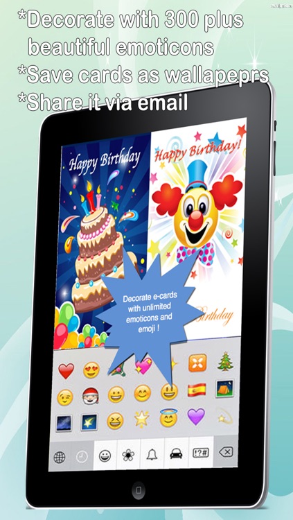 The Ultimate Happy Birthday Cards (Lite Version). Custom and Send Birthday Greetings eCard with emoji, text and voice messages screenshot-3