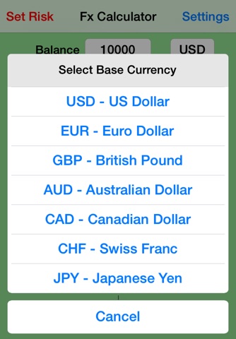 Forex Trade Calculator screenshot 4