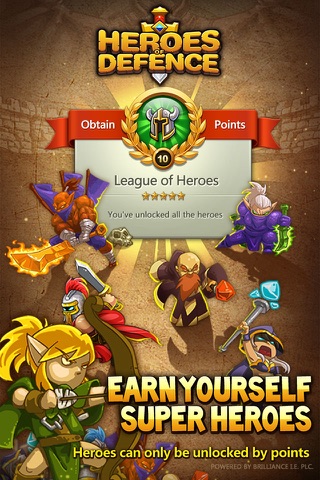 Heroes of Defence -- fun combination of elimination & tower defence! screenshot 4