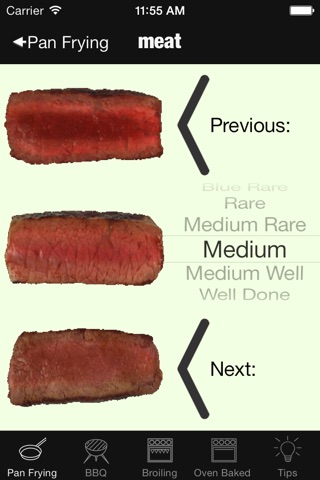 Perfect steak timer pro screenshot 2