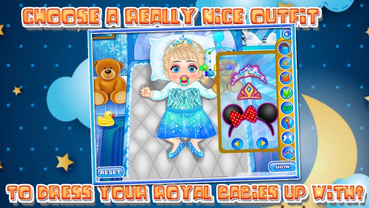 Royal babies care & dressup