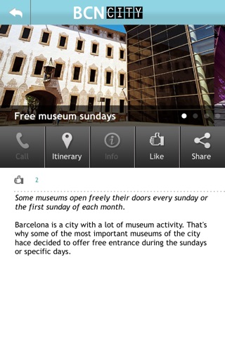 Barcelona City App screenshot 4