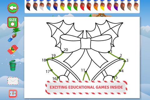 Christmas Fun ! - All in One Christmas Puzzle Coloring and Activity Center for Preschool Kids screenshot 4