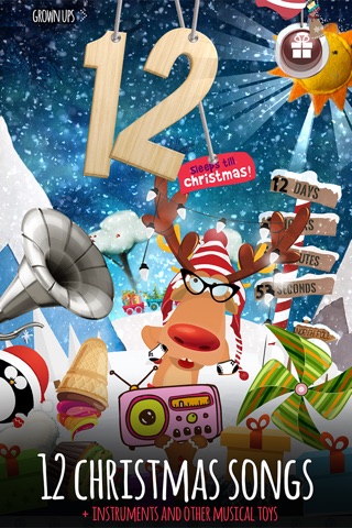 Christmas Santa Countdown - Rudolf's frozen winter land screenshot 2