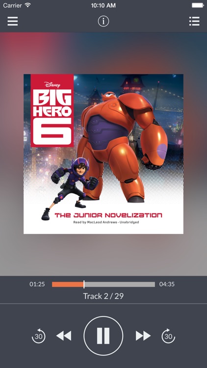 Big Hero 6: The Junior Novelization (by Disney Press) (UNABRIDGED AUDIOBOOK)