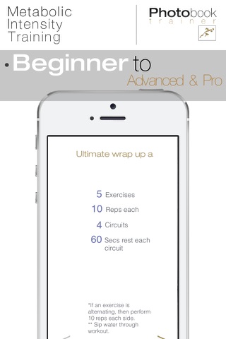 Workout Wrap Ups - Personal Fitness Photo Book Trainer [Finishers Edition] screenshot 4