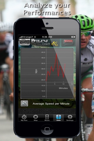 Biky Coach - Sport GPS Biking / Cycling / Bike / Racer screenshot 3