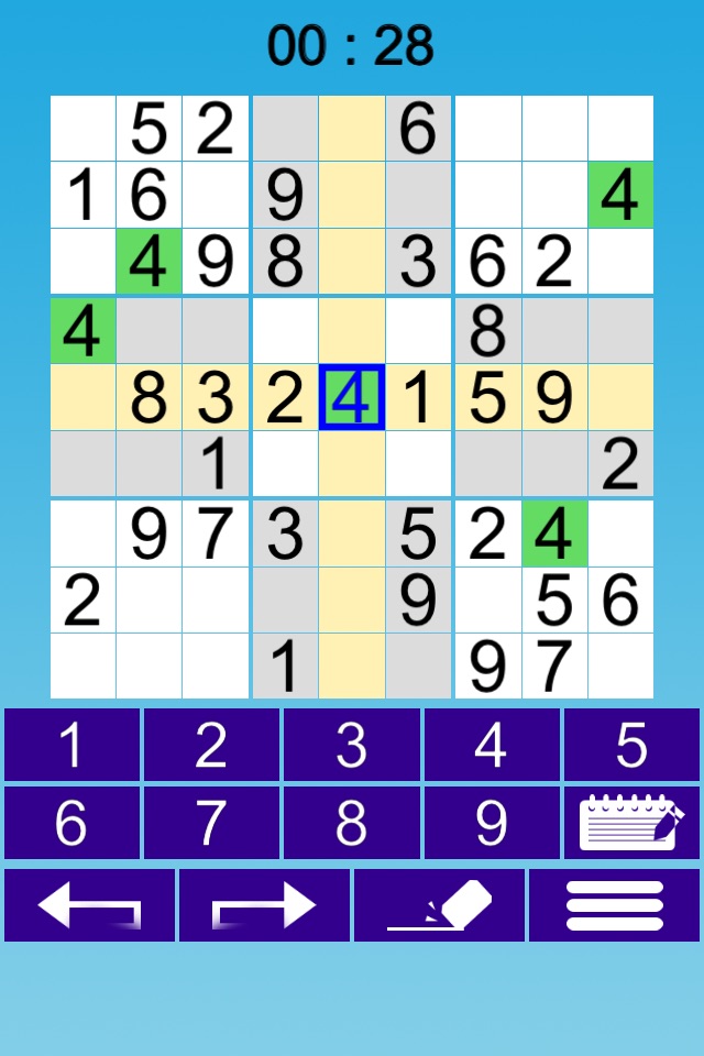 :-) Sudoku screenshot 2