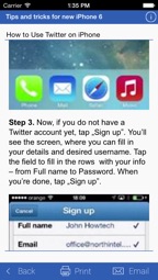 Tips and Tricks for New iPhone 6 Captura de tela 2