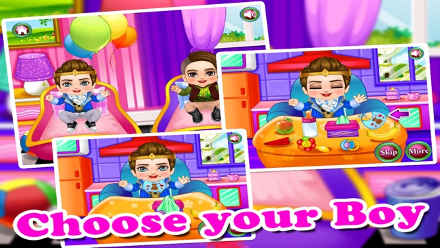 Baby Care - Cleaning,Makeover&DressUp