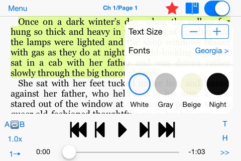 Practice Reading Aloud - A Little Princess screenshot 2