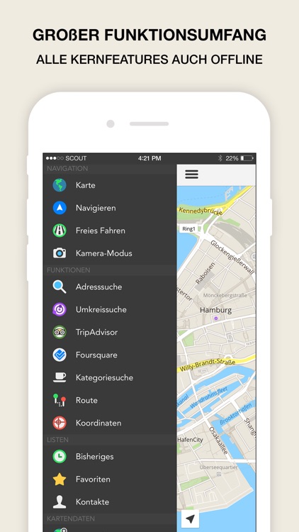 GPS Navigation, Maps & Traffic - Scout screenshot-3