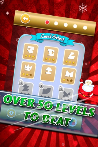 Christmas Slice - Happy Santas Swipe Game! screenshot 3