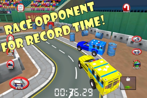 Police Car Race & Chase Adventure Sim Free screenshot 3