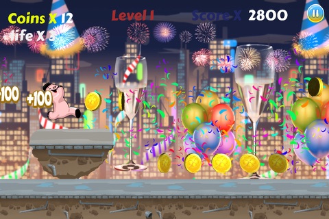 A New Year Run Free: Countdown 2015 Game screenshot 3