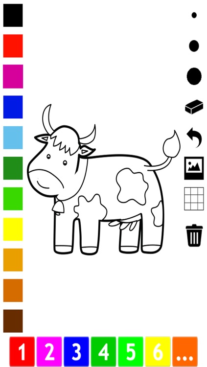 Animals Coloring Book for Colorful Children screenshot-3