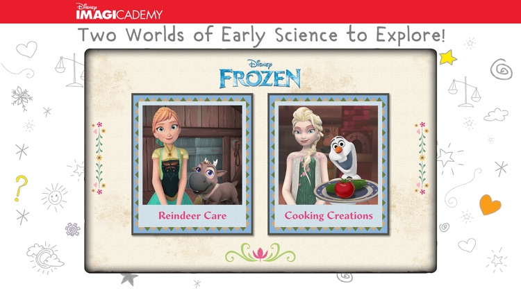 Frozen: Early Science – Cooking and Animal Care by Disney Imagicademy screenshot-0